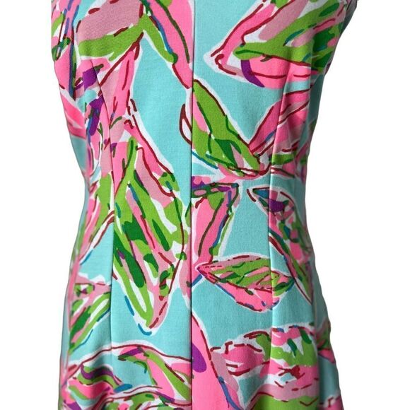 Lilly Pulitzer Briella Dress in the Vias Small Sleeveless Tank Fit Flare Wedding - Picture 5 of 12